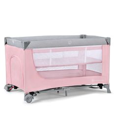 Манеж Kinderkraft Leody Pink KCLEOD00PNK0000