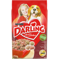 Сухой корм для собак Darling, злаки, мясо, овощи, 10кг