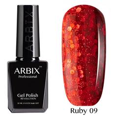 Гель-лак Arbix Ruby 09 Огненный Рассвет 10 мл