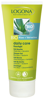 Гель для душа Logona Daily Care Shower Gel Organic Aloe + Verbena 200 мл