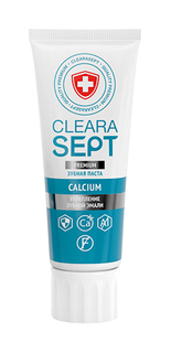 Зубная паста ClearaSept Calcium «Укрепление зубной эмали» 75 мл