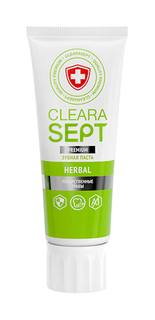 Зубная паста ClearaSept Herbal «Лекарственные травы» 75 мл