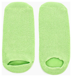 Гелевые носочки увлажняющие с экстрактом зеленого чая Beauty Style