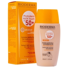 Фотодерм Cолнцезащитный флюид с тоном SPF 50+ (очень светлый оттенок) 40 мл Bioderma