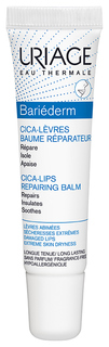 Бальзам для губ Uriage Bariederm Cica-Lips Repairing Balm 2*15 мл