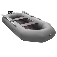Лодка Тонар Шкипер 110783 2,6 x 1,23 м серая