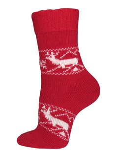 Носки детские GUAHOO G55-2623CW RD 20/31-34, цвет красный