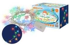 Гирлянда TDM ELECTRIC светодиодная "Звездочки" 50LED, 5м, многоцвет., SQ0361-0049