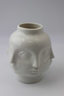 Ваза Лицо (белый) ДомРан 727-199