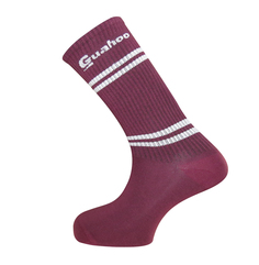 Носки GUAHOO G51-2603CW бордовые 21-23/35-38