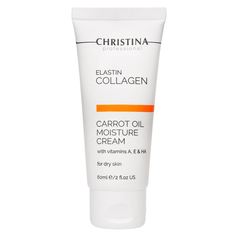 Крем для лица Christina Elastin Сollagen Carrot Oil Moisture Cream 250 мл