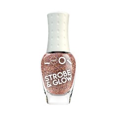 Лак для ногтей NailLook Strobe Glow № 30714 бежево-розовый с глиттером 8,5 мл