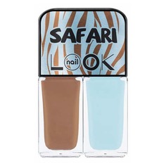 Лак для ногтей NailLook Safari Blue Zebra 3 мл x 2 шт
