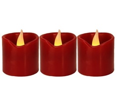 Свечи светодиодные Star trading FLAME комплект 3 шт., высота 5,5 см