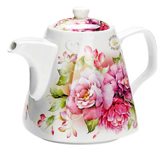 Заварочный чайник LORAINE Цветы 1,1 л LR (х18)