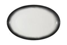 Maxwell & Williams Тарелка овальная Икра, 25х16 см, гранит MW602-AX0259