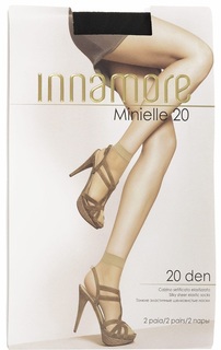 Носки Innamore "Minielle 20 lycra" nero