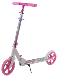 Самокат Sportsbaby Street Art MS-135 розовый светящиеся колеса