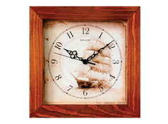 Часы настенные САЛЮТ ДС-2АС28-176, "Парусник", 31х31х4,5 см
