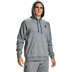 Толстовка мужская Under Armour Rival Fleece Hoodie серая S/M