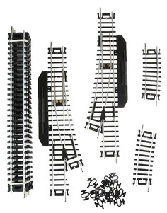 Объекты железной дороги Mehano Набор рельс N2
