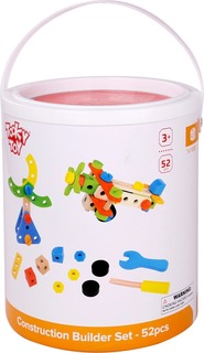 Деревянный конструктор 52 шт. Tooky Toy