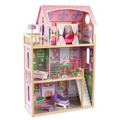 Кукольный домик Ава, с мебелью 10 элементов KidKraft 65900_KE