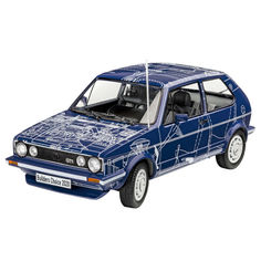 Сборная модель Revell 1/24 Автомобиль VW Golf Gti "Builders Choice" 07673