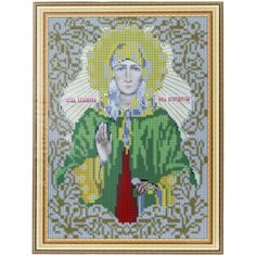 Алмазная мозаика, 30*40 см, 127 "Икона Св. Матрона Московская" No Brand