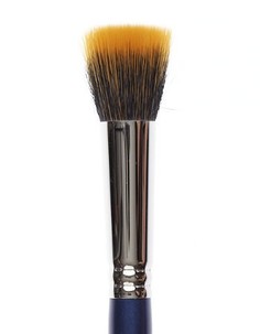 Кисть из нейлона/козы ровная №22/Kryolan/22M-3-8110-Blue