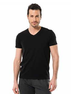 Футболка мужская 1332 Cacharel черная 2XL