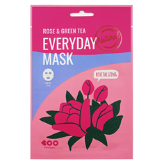 Маска для лица DEARBOO Rose & Green Tea, 27 мл