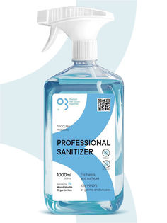 Антисептик дезинфектор для рук и поверхностей Триоклин PRO 0090 1000 мл Trioclean