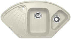 Мойка для кухни гранитная Zigmund & Shtain ECKIG 1000,2 каменная соль