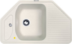 Мойка для кухни гранитная Zigmund & Shtain ECKIG 800 каменная соль