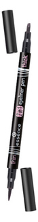 Подводка для глаз essence 2 in 1 Eyeliner Pen