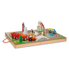 Melissa&Doug Транспортный набор в чемоданчике - Ферма