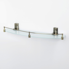 WasserKRAFT xter K-5244 Полка стеклянная с бортиком