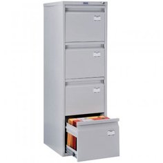 Шкаф картотечный А-44, 1305х408х480, 4 ящика Промет
