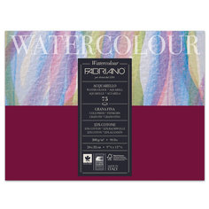 Альбом для акварели FABRIANO Watercolour Studio среднее зерно, 75 л А4+, 240х320 мм 175...