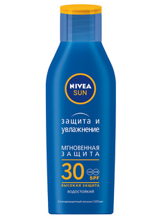 Солнцезащитное средство NIVEA Защита и Увлажнение Лосьон SPF 30 100 мл