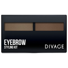 Тени для бровей Divage Eyebrow Styling Kit тон 01
