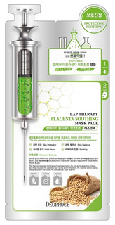 Маска для лица Deoproce Lap Therapy Placenta Soothing Ampoule Mask Pack 25 мл