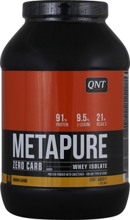 Протеин QNT Metapure Zero Carb, 908 г, banana