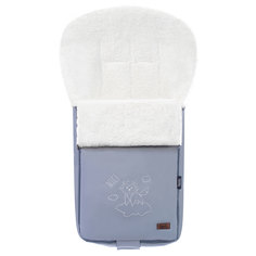 Конверт зимний меховой Nuovita Islanda Bianco Grigio, Серый