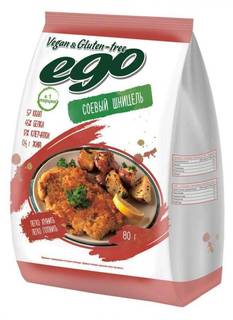 Мясо соевое Ego Шницель 80 г ЭГО