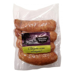 Колбаски Заповедные продукты Гриль полукопченые 270 г