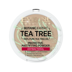 Пудра для лица Eveline Botanic Expert тон 004 beige/беж. матир.антибакт. 3в1, 9г