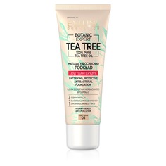 Тональный крем Eveline Botanic Expert тон 03 light beige матирующий, антибакт. 3в1, 30 м