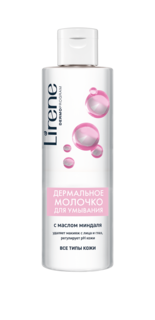 Дермальное молочко для умывания с маслом миндаля Lirene 200 мл